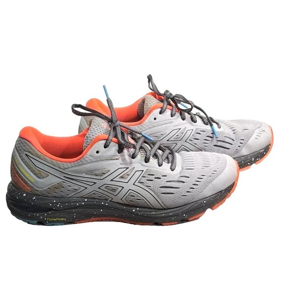 Women's Asics GEL Cumulus 20 LE Gym Train Sport Jog Runner 1012A218 Grey Size 10 - Picture 3 of 14